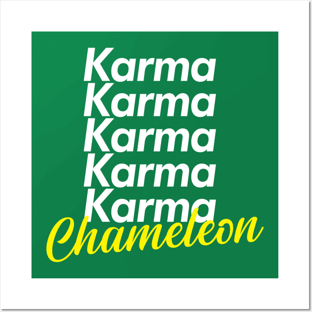 Karma Chameleon Wall Art by Sgt_Ringo